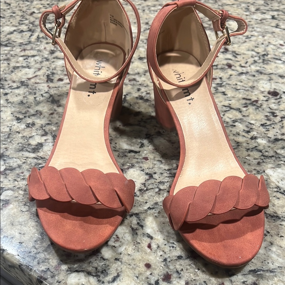 MT Coral Ankle Strap Heels